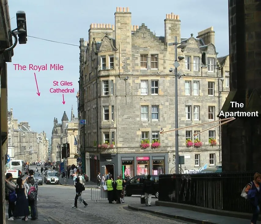 Royal Mile Apartment, 1 Minute From The Castle. Edimburgo Apartamento